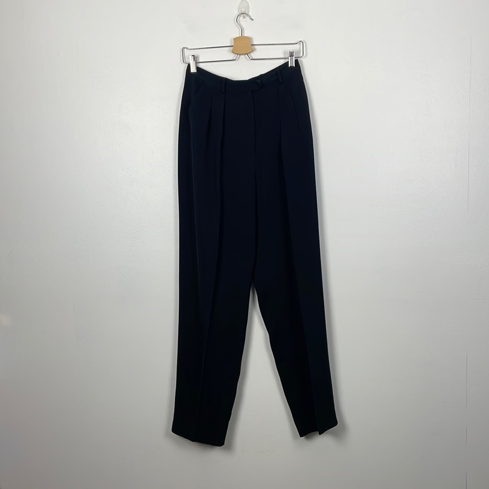 Lauren Ralph Lauren trouser pants women 8 lined pleated 3 pocket dress pants
